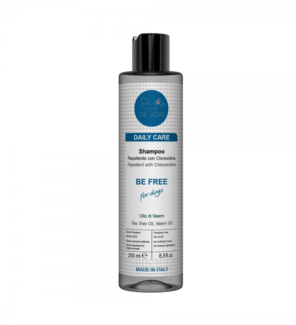 Be Free Repellent Shampoo With Clorhexidine.